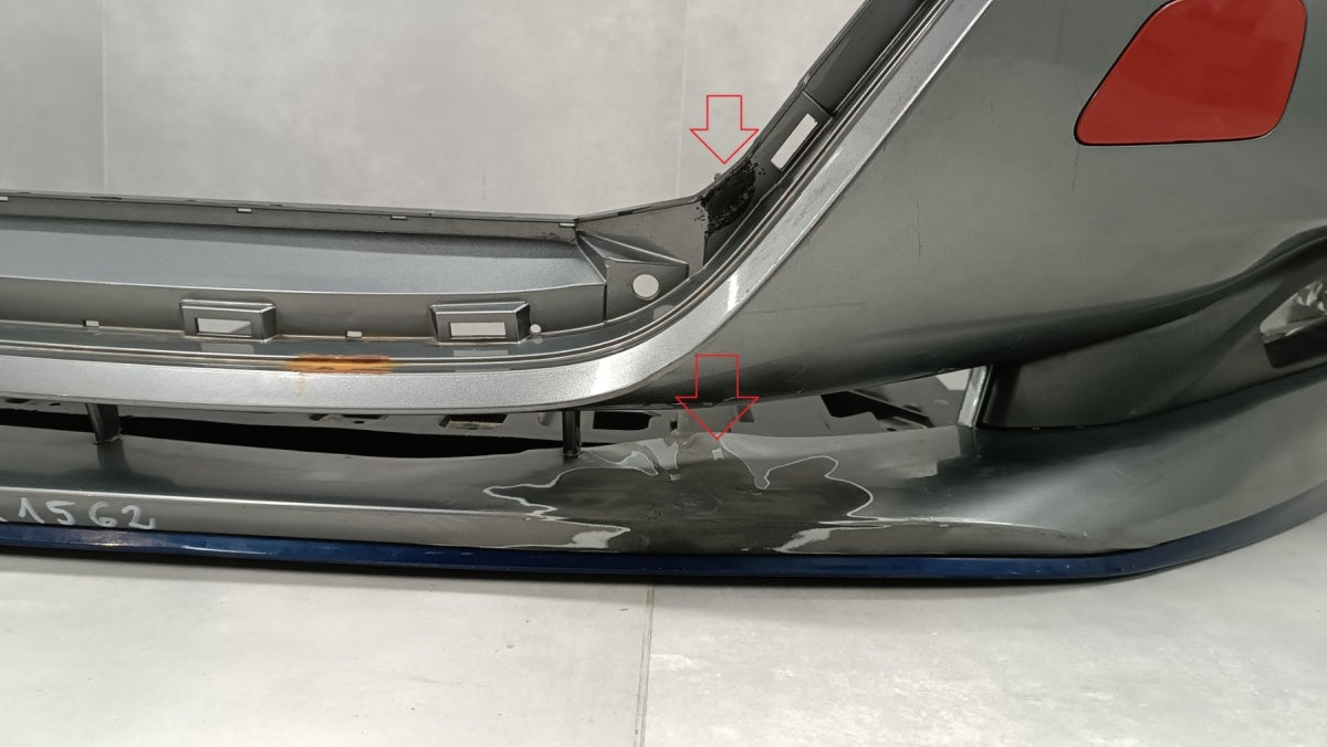 Prednji branik Nissan Leaf 2 II ZE1 NISMO 17- / + osłona + spojler + halogeny