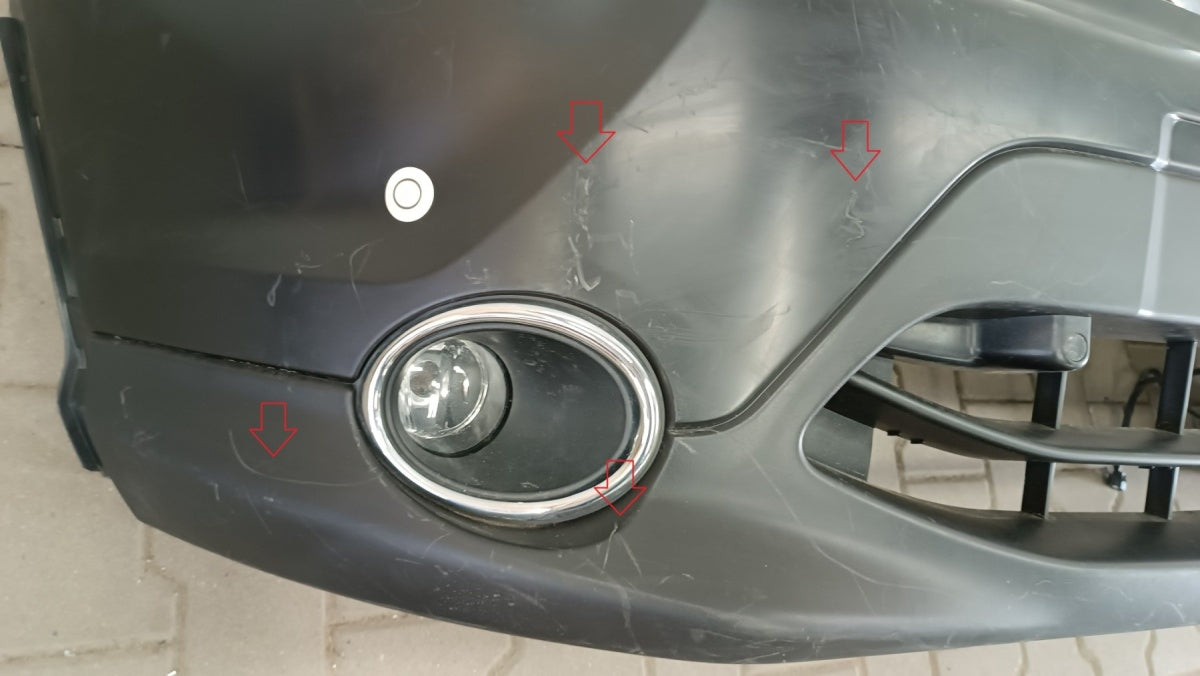 Prednji branik Nissan Qashqai 2 II 13-17 / 4x PDC NIEMALOWANY