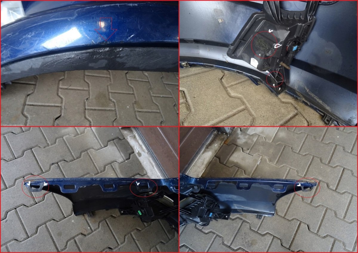 Prednji branik Peugeot 407 04-11