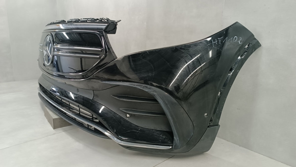 Prednji branik Mercedes EQB W243 AMG 21- /+LED+ ślizgi+wiązka+3PDC