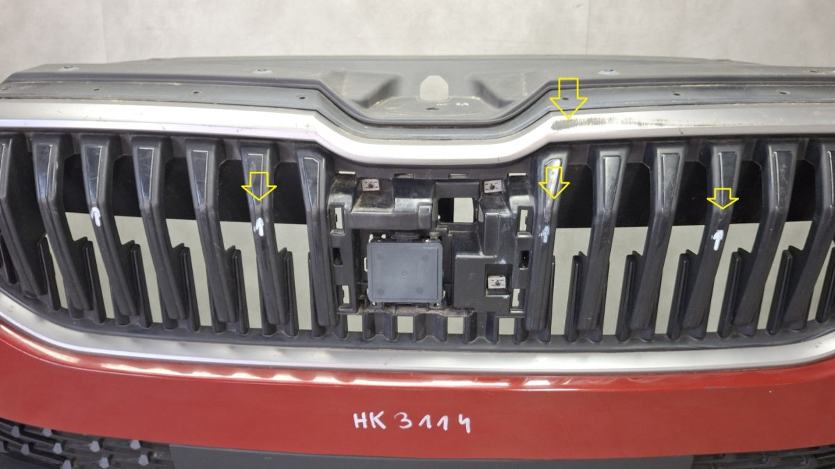 Prednji branik Skoda Superb 4 IV 24- / + Radary
