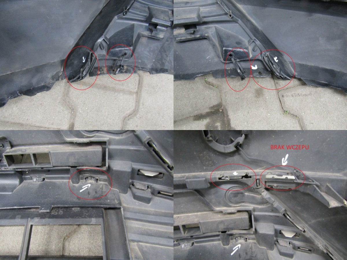 Prednji branik VW Touareg 3 III R-Line 760 18-
