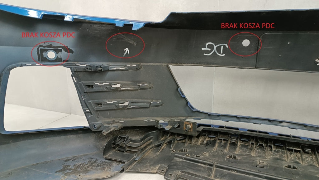 Prednji branik Volkswagen VW Scirocco 3 III 1K8 Lift 14-17 / + spojler