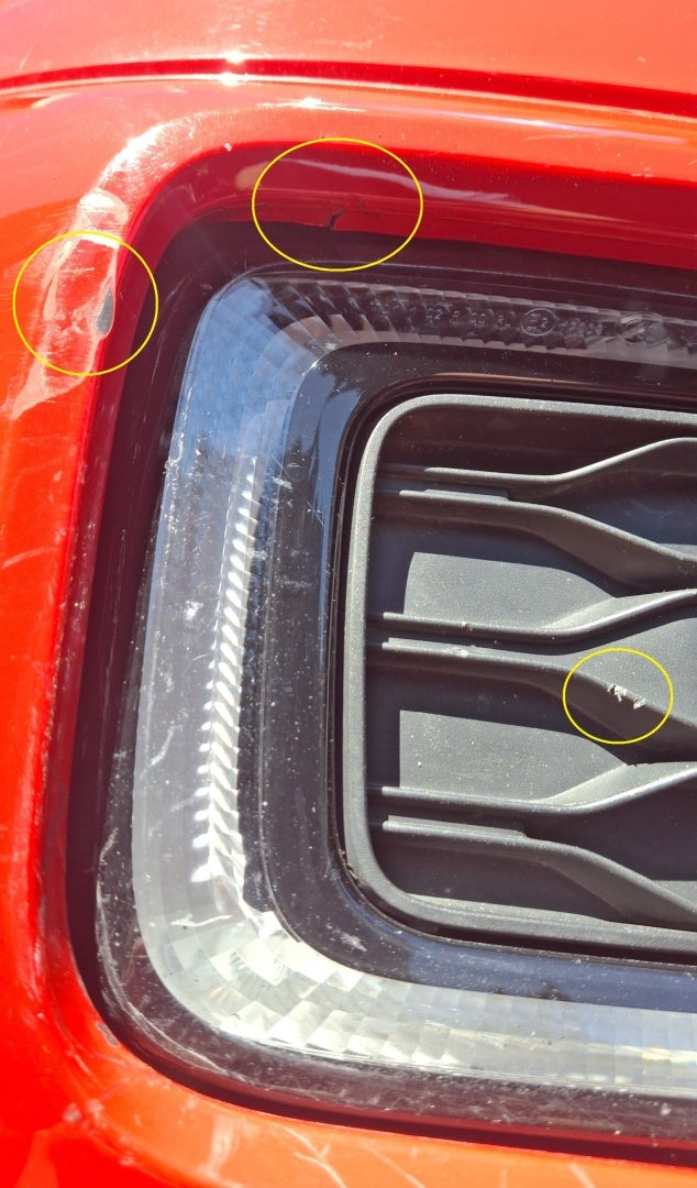 Prednji branik Volkswagen VW T-Roc T Roc 2GA 17-21 / +2 LED