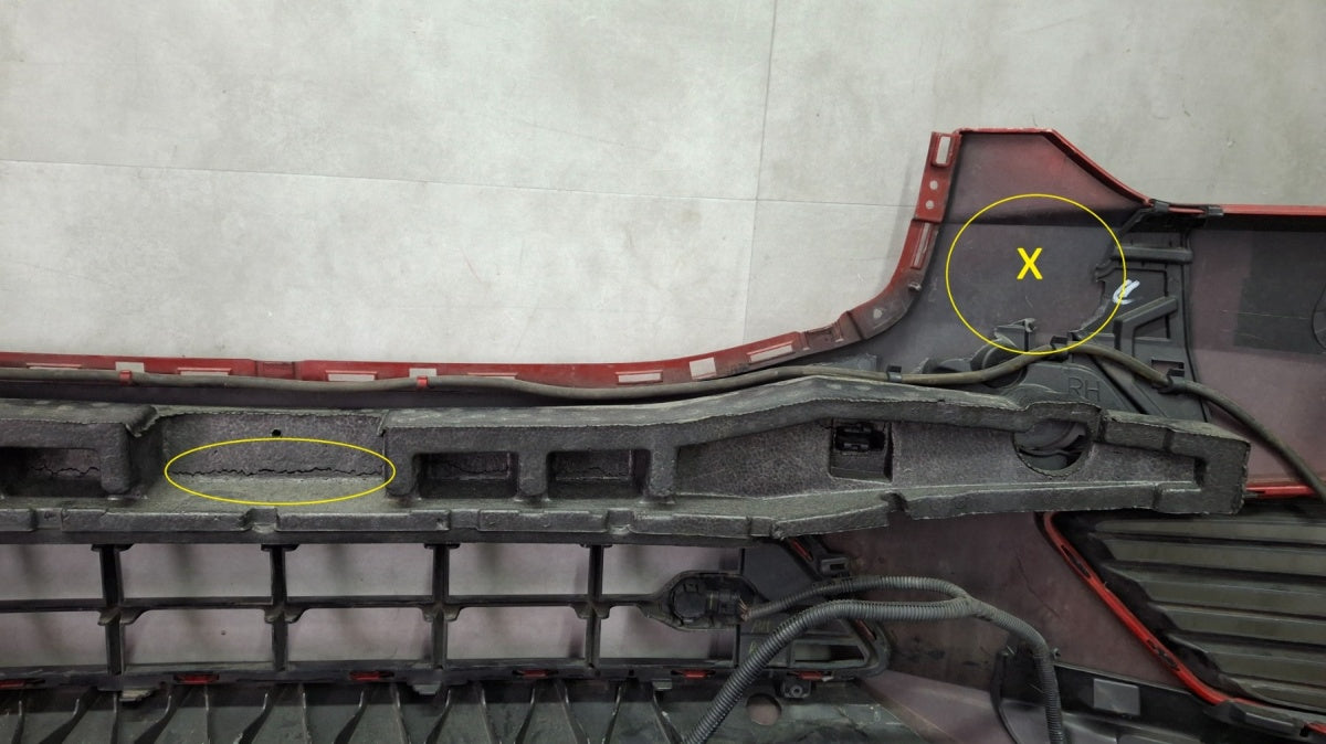 Prednji branik Volvo XC60 II 2 R Design 17-20 / komplet