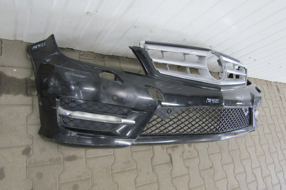 Prednji branik Mercedes C klasa 204 AMG lift 11- (LEDY)