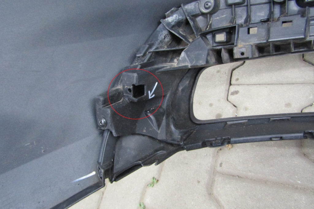 Zadnji branik Audi A4 B9 8W9 Lift karavan S-Line 19- / ŚLIZGI