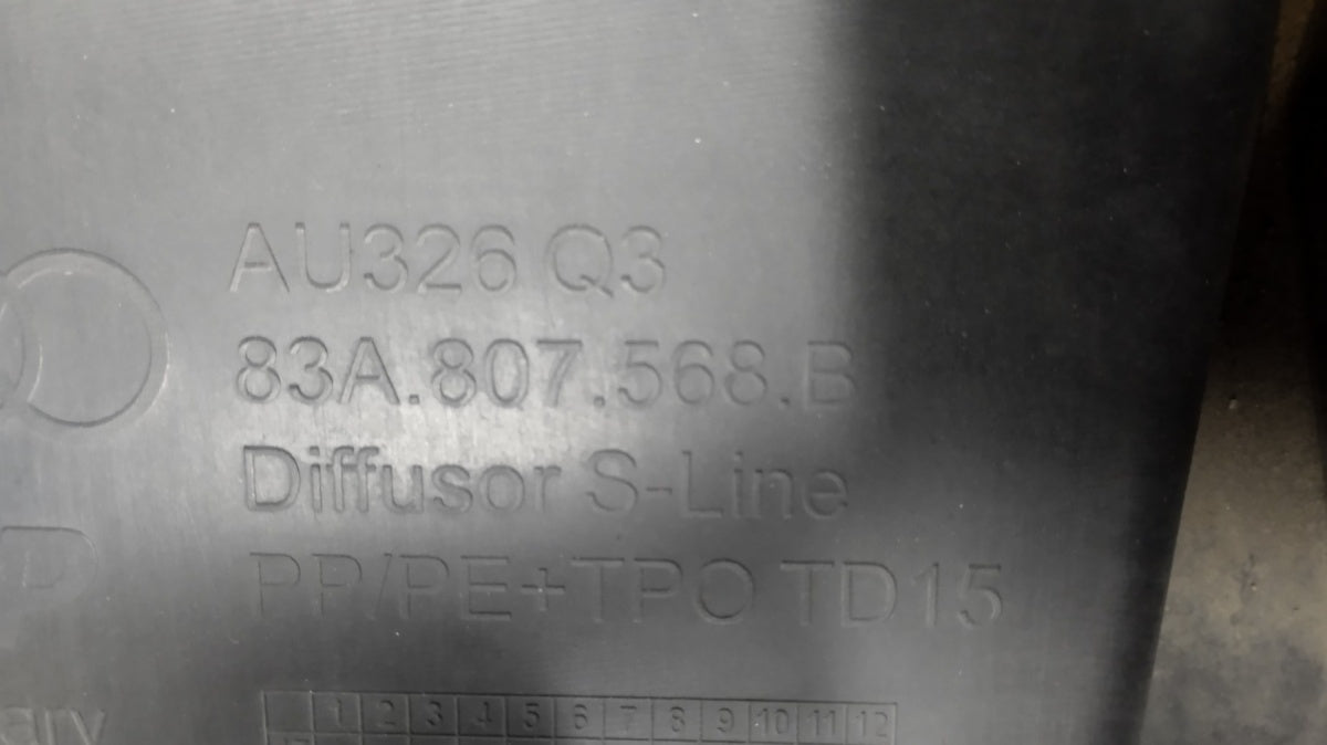Zadnji branik Audi Q3 II 83A S line 18-