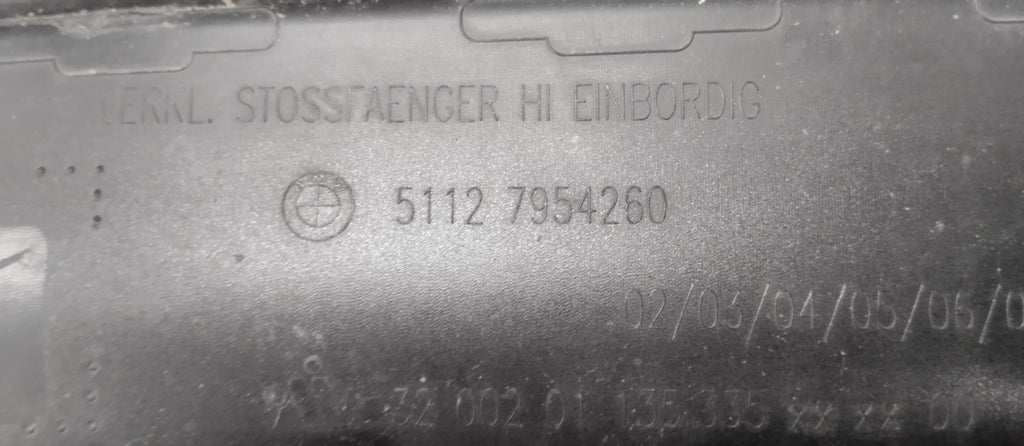 Zadnji branik BMW X1 F48 X-Line 15-22 / ślizgi