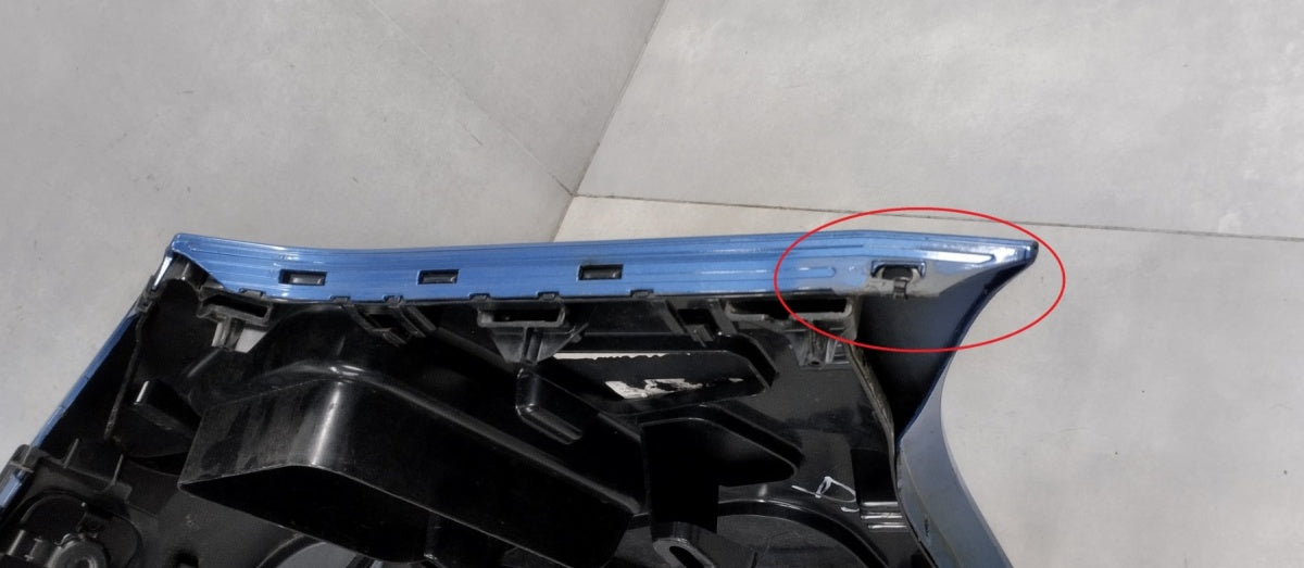 Zadnji branik BMW 2 F22 F23 COUPE M-paket 13-19 / ŚLIZGI komplet