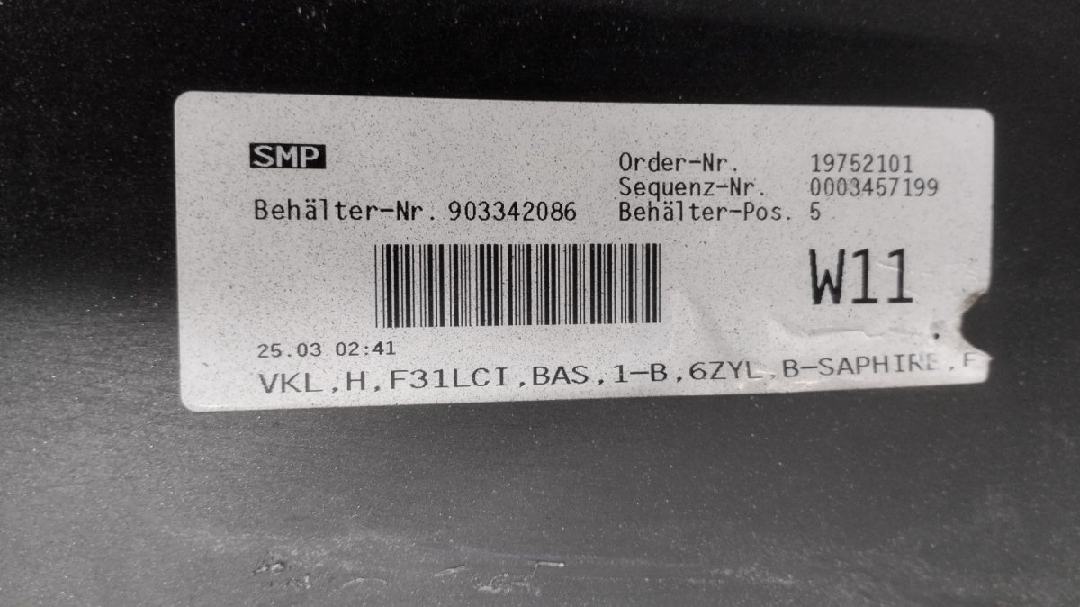 Zadnji branik BMW 3 F31 Kombi LCI Lift 15- 18