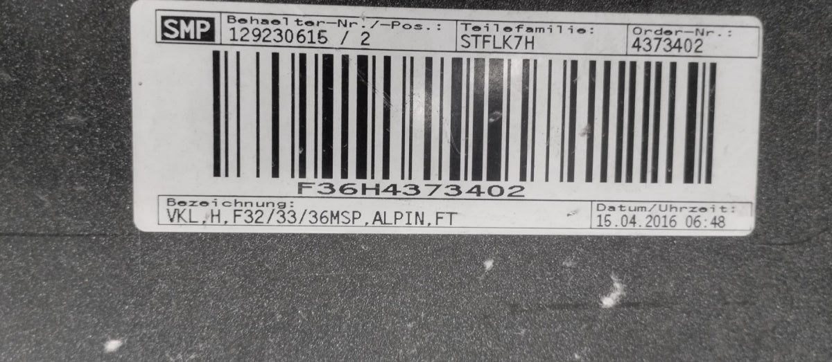 Zadnji branik BMW 4 F32 F33 F36 M-paket 13-16