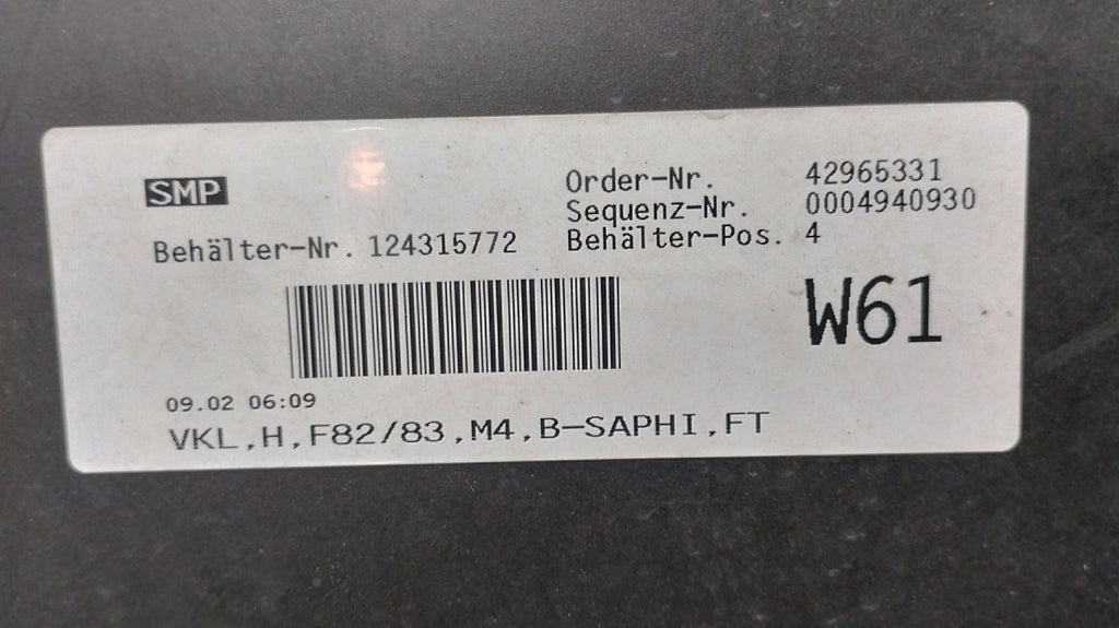 Zadnji branik BMW 4 M4 F82 F83 M Power 14-19