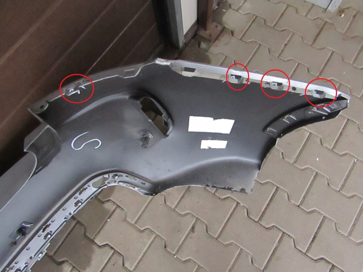 Zadnji branik BMW X6M F86 M Power 14-
