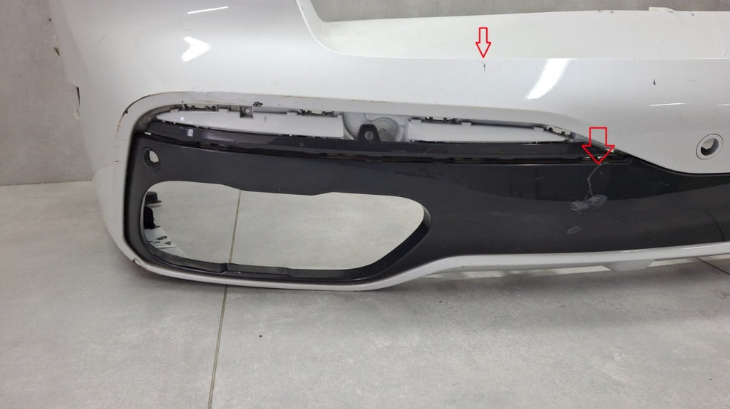 Zadnji branik BMW X7 G07 M-paket LCI 22- / + ślizgi