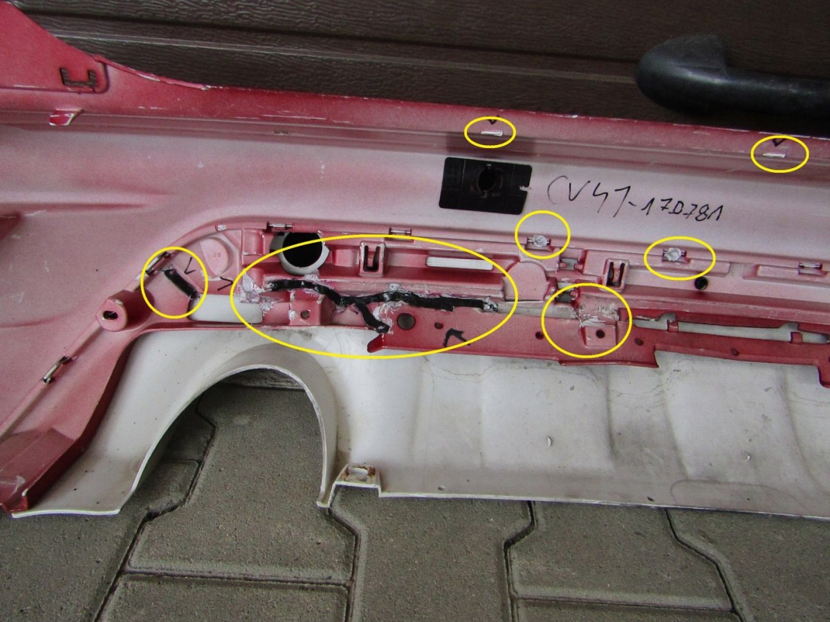 Zadnji branik Ford Kuga MK2 II Titanium 12-
