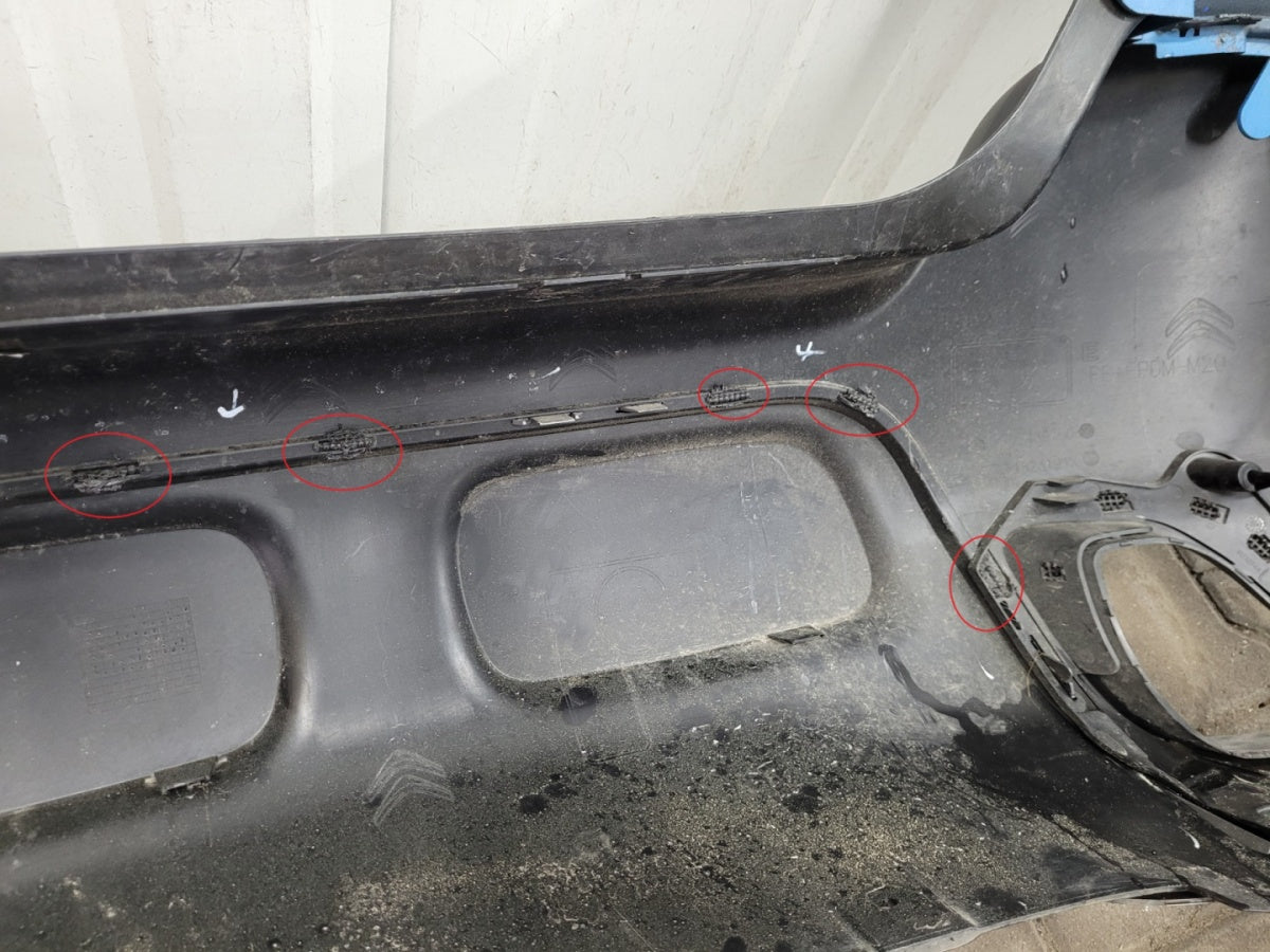 Zadnji branik Citroen C3 Aircross 17-