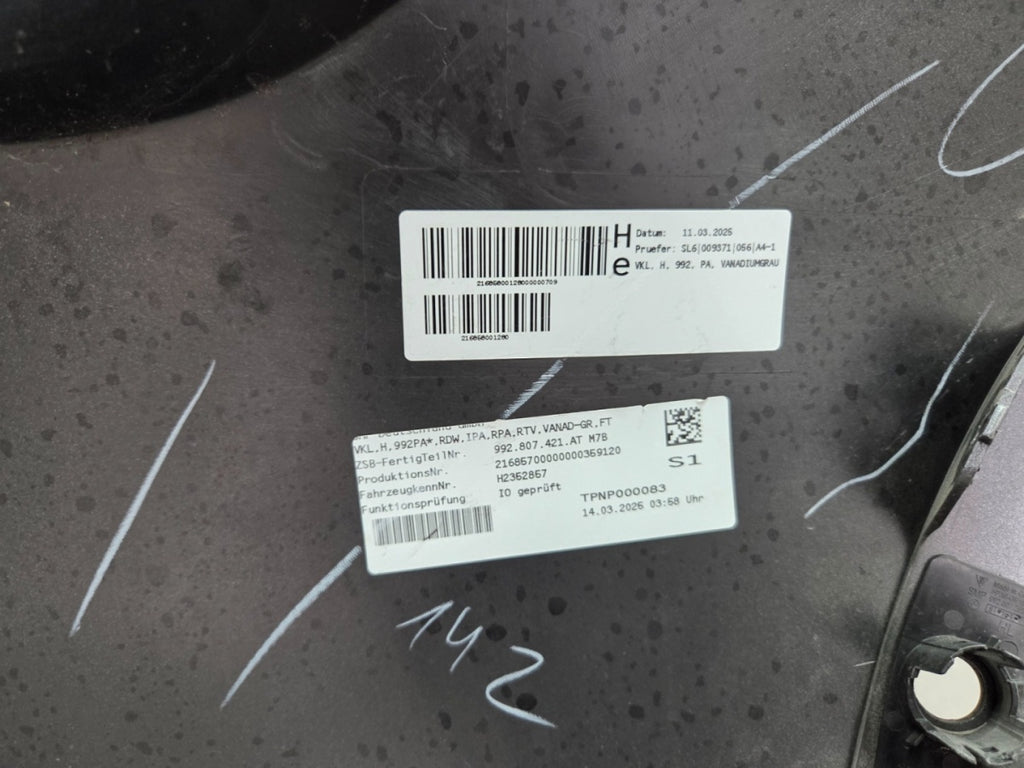 Zadnji branik Porsche Carrera S 24-