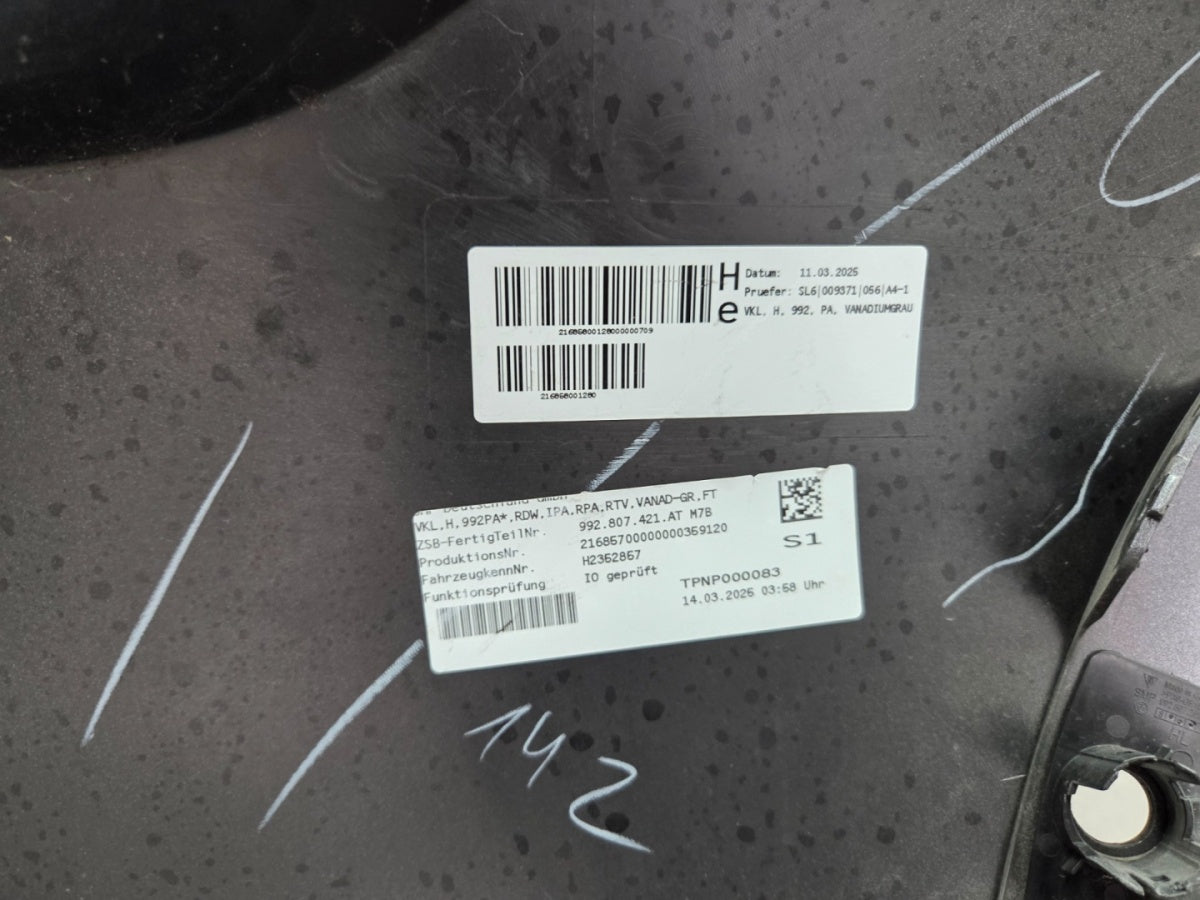 Zadnji branik Porsche Carrera S 24-