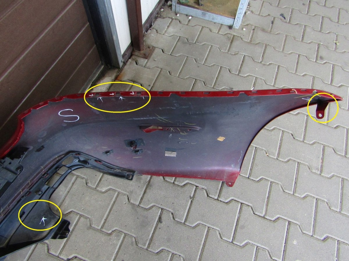 Zadnji branik Jaguar XJR 15-