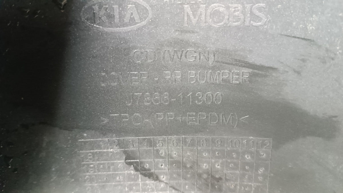 Zadnji branik Kia Ceed 3 III Kombi 18-21