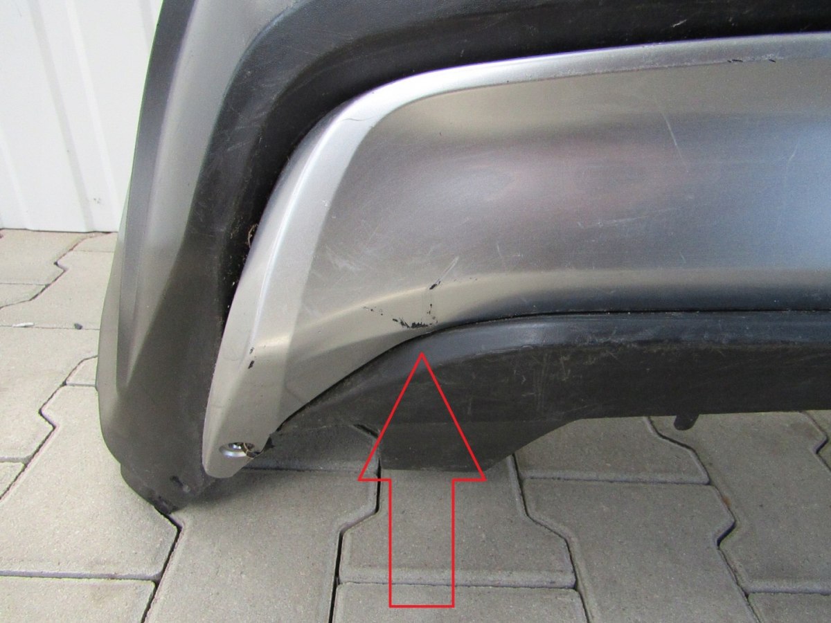 Zadnji branik NISSAN QASHQAI II 2 LIFT 17-