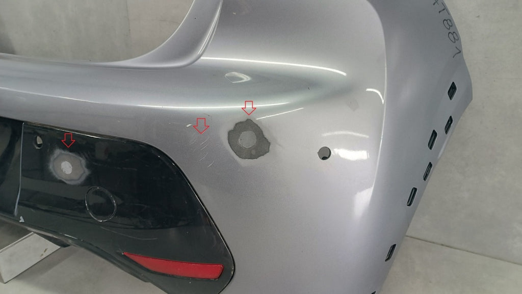 Zadnji branik Peugeot 208 2 II GT-Line 19- /+ ślizgi + lampa