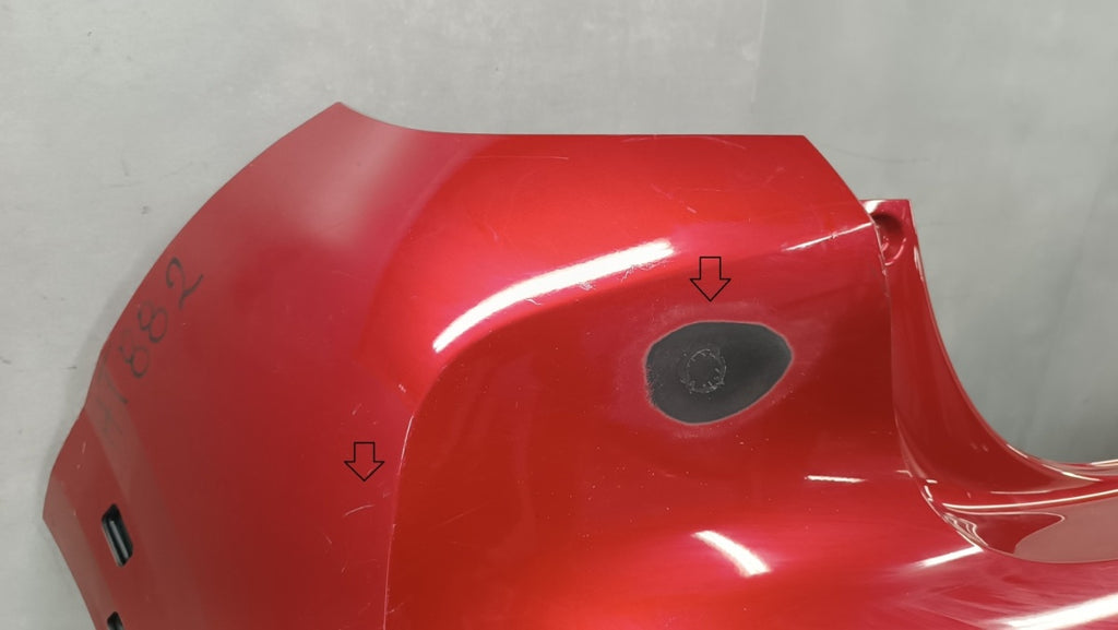 Zadnji branik Peugeot 208 2 II GT-Line 19- /+ ślizgi + lampa