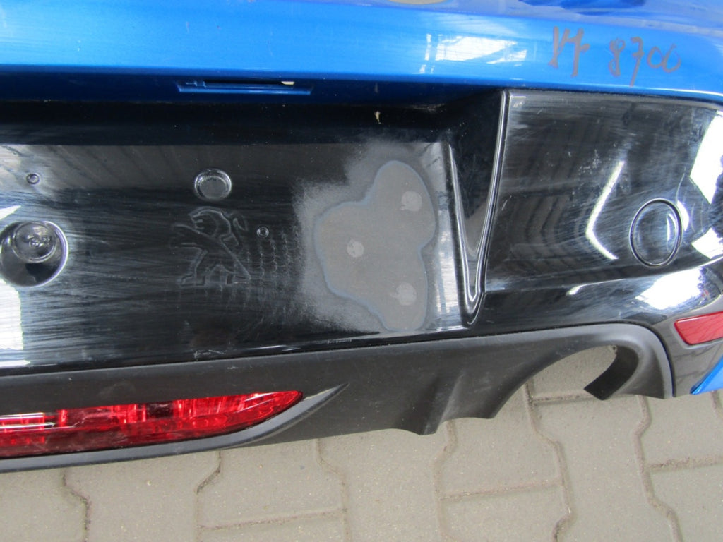 Zadnji branik Peugeot 208 II 19- / ŚLIZGI / BEZ PDC
