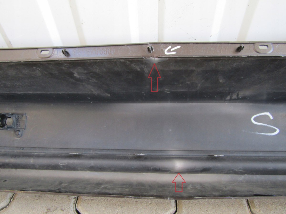 Zadnji branik Peugeot Partner 3 III Rifter 18-