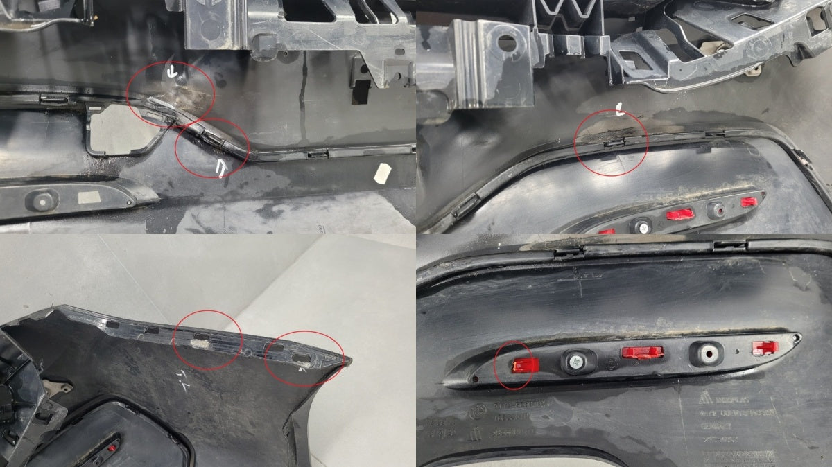 Zadnji branik BMW 1 F20 F21 M-paket Lift 15-18