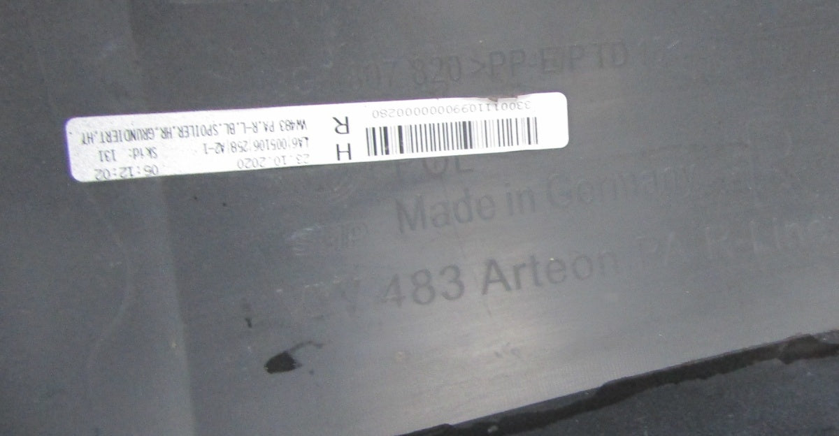 Zadnji branik Volkswagen VW Arteon 3G8 3G R line Lift 20-23