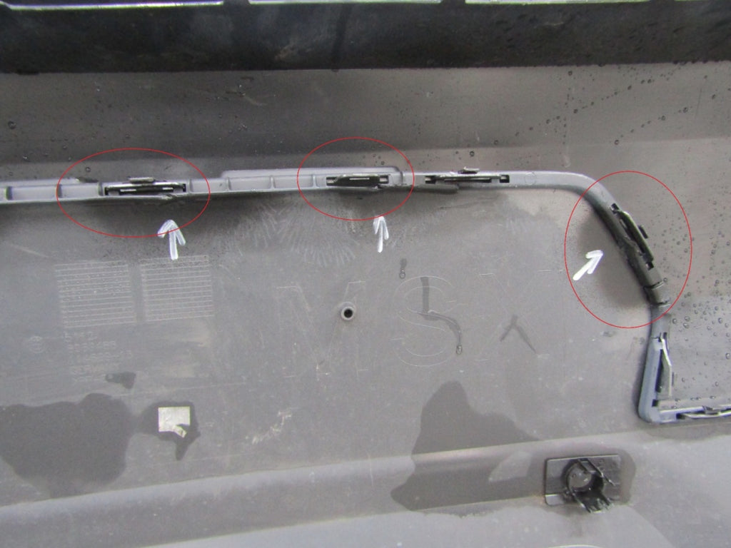 Zadnji branik BMW X2 F39 M-paket X 17-23