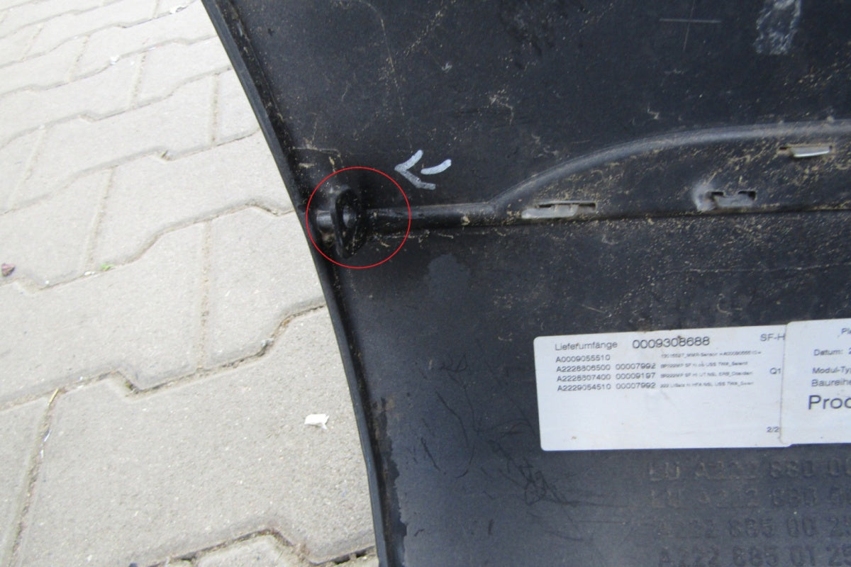 Zadnji branik Mercedes S klasa 222 13-16