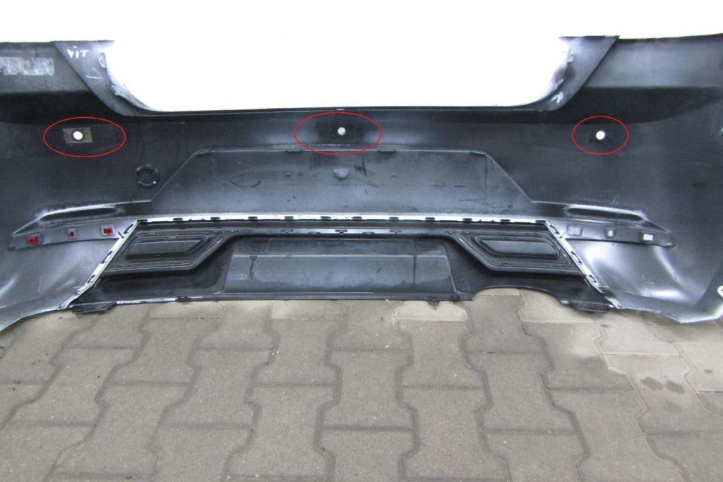 Zadnji branik Seat Ibiza 6F0 FR 17- Dyfuzor Gloss Black