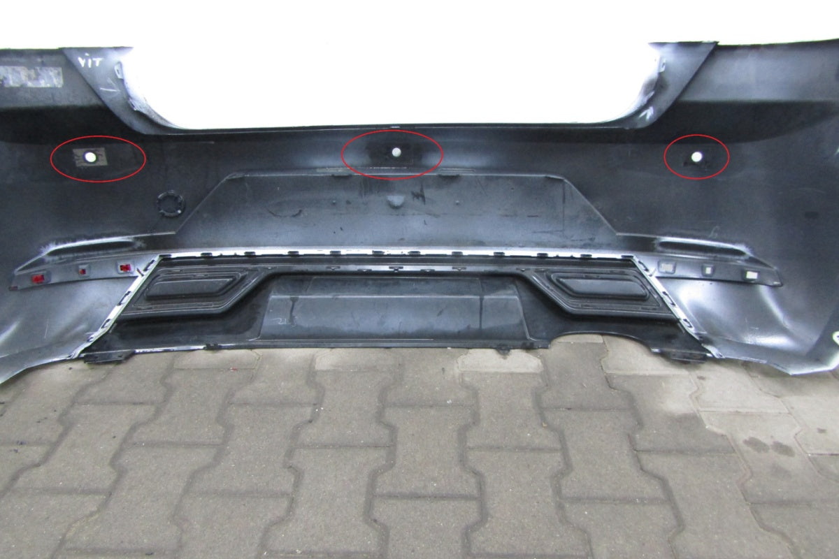 Zadnji branik Seat Ibiza 6F0 FR 17- Dyfuzor Gloss Black