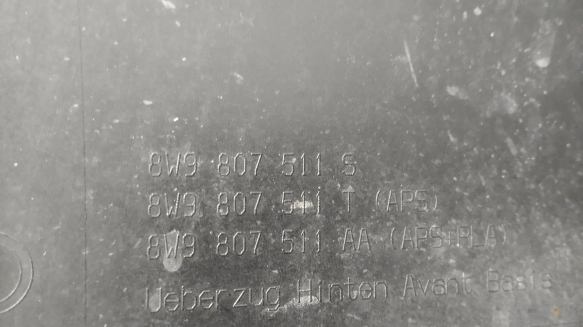 Zderzk zadnji AUDI A4 B9 KOMBI 8W9 LIFT 19-