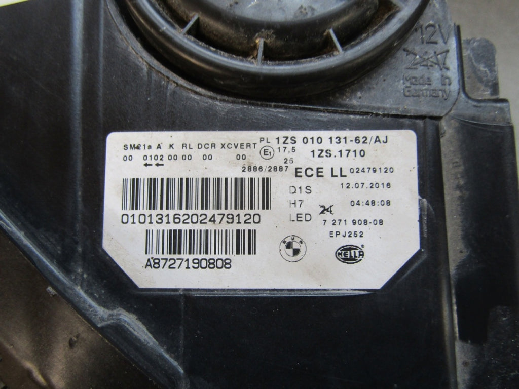 Prednji far BMW 5 F10 F11 xenon zakretni 10-13 RH desni 727190808